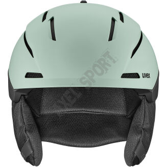 Kask narciarski UVEX Gravitate oxid green-black mat 55-59 cm - 2