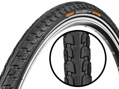 OPONA CONTINENTAL RIDE TOUR 28x1.60 (42-622) REFLEX