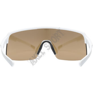 Okulary rowerowe przeciwsłoneczne UVEX Dyrt white matt/mirror gold (S3) - 5