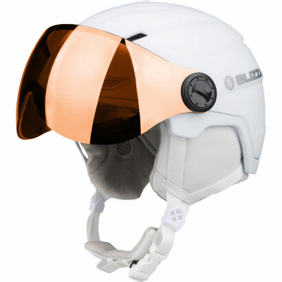 Kask narciarski damski BLIZZARD Double Visor S2 white 56-59cm