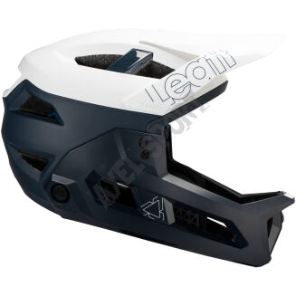 Kask rowerowy z wypinaną szczęką/3w1 LEATT MTB Enduro 3.0 white - 3