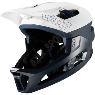 Kask rowerowy z wypinaną szczęką/3w1 LEATT MTB Enduro 3.0 white - 4