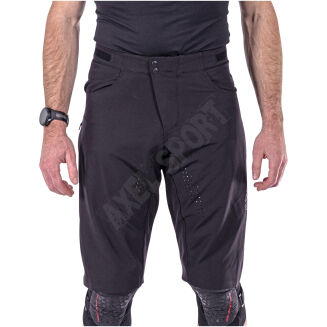 Spodenki rowerowe męskie z wkładką MTB LEATT Trail 2.0 Black - 2