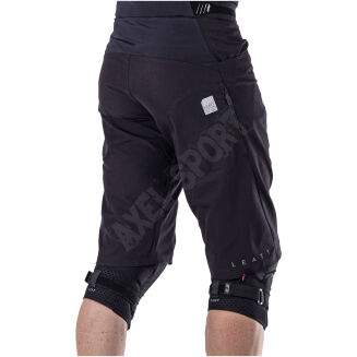 Spodenki rowerowe męskie z wkładką MTB LEATT Trail 2.0 Black - 5