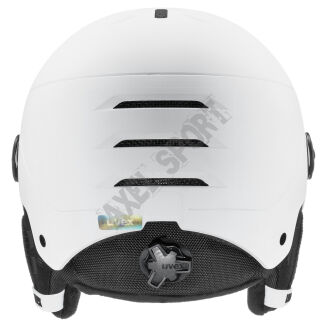 Kask narciarski UVEX Rocket JR visor white 54-58cm - 4