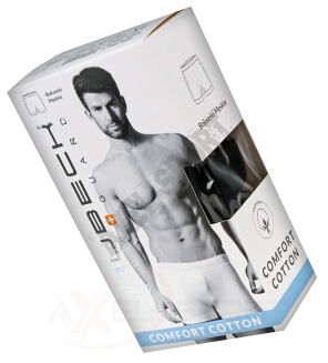 Bokserki męskie BRUBECK COMFORT COTTON czarne L - 4