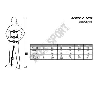 Spodenki rowerowe Kellys MADDIE 3 z wkładką Black - 2