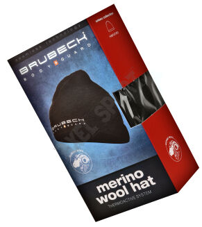 Czapka BRUBECK Extreme Wool HM1018 śliwka L/XL - 3
