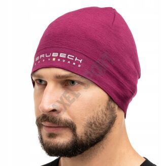 Czapka BRUBECK Extreme Wool HM1018 śliwka L/XL - 6