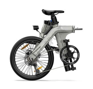 Rower elektryczny składak Fiido D11 (20'') 250W szary - 5