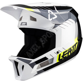 Kask rowerowy LEATT fullface MTB Gravity 2.0 White/black - 4