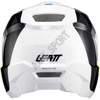 Kask rowerowy LEATT fullface MTB Gravity 2.0 White/black - 5