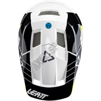 Kask rowerowy LEATT fullface MTB Gravity 2.0 White/black - 6