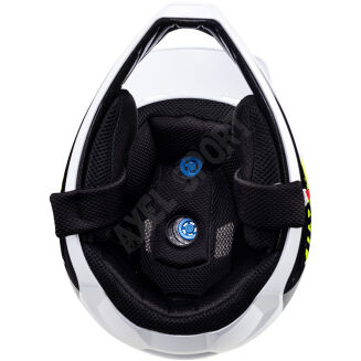 Kask rowerowy LEATT fullface MTB Gravity 2.0 White/black - 7