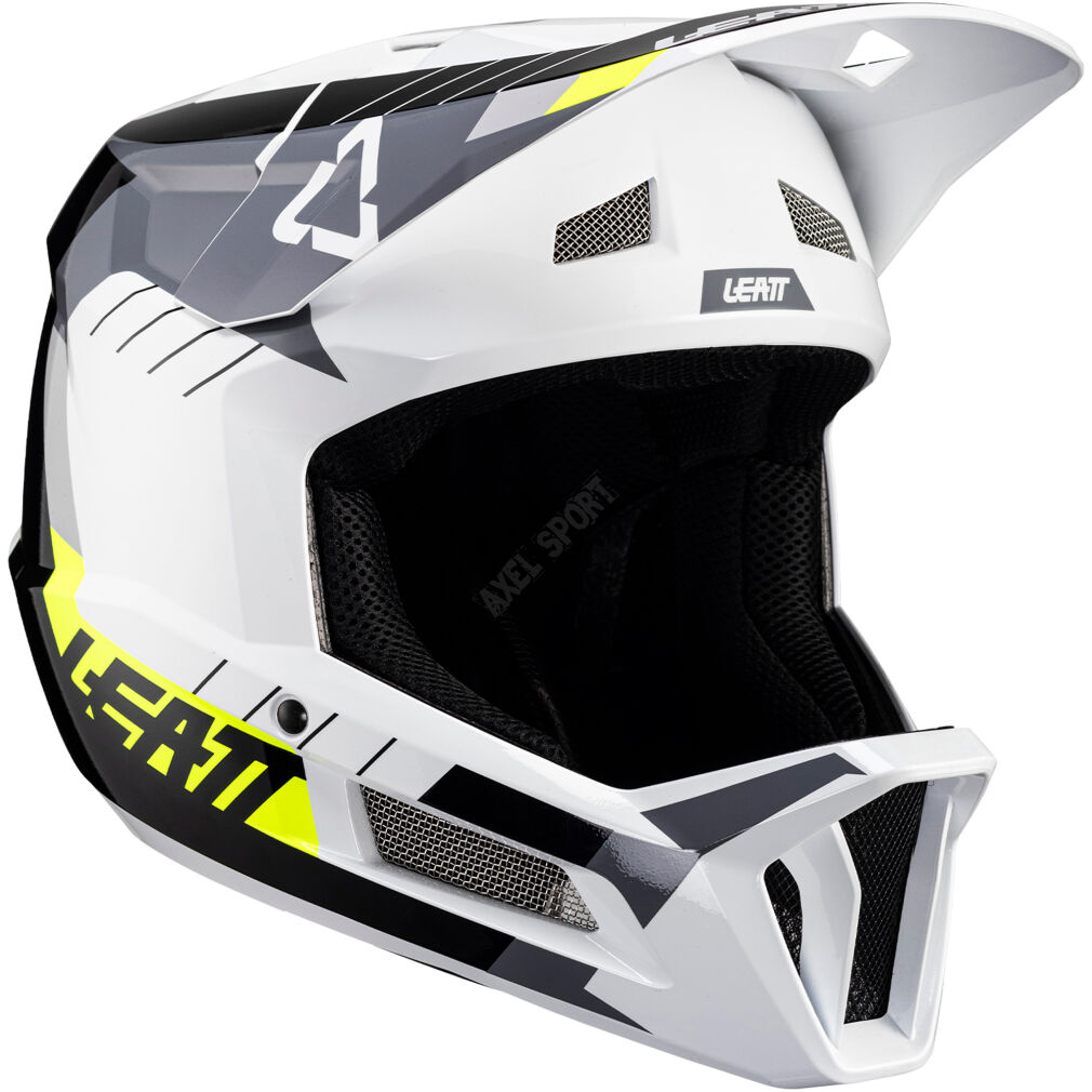Kask rowerowy LEATT fullface MTB Gravity 2.0 White/black