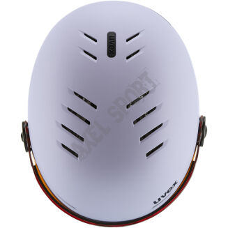 Kask narciarski dziecięcy UVEX Rocket jr. Visor lavender abst S2 - 4