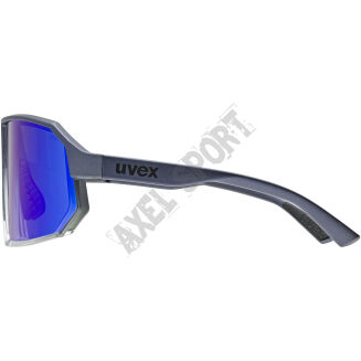 Okulary rowerowe UVEX Sportstyle 237 metallic blue-clear (mirror blue) S2 - 6