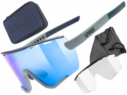 OKULARY ROWEROWE UVEX SPORTSTYLE 236 SUPRAVISION RHINO S3+S0
