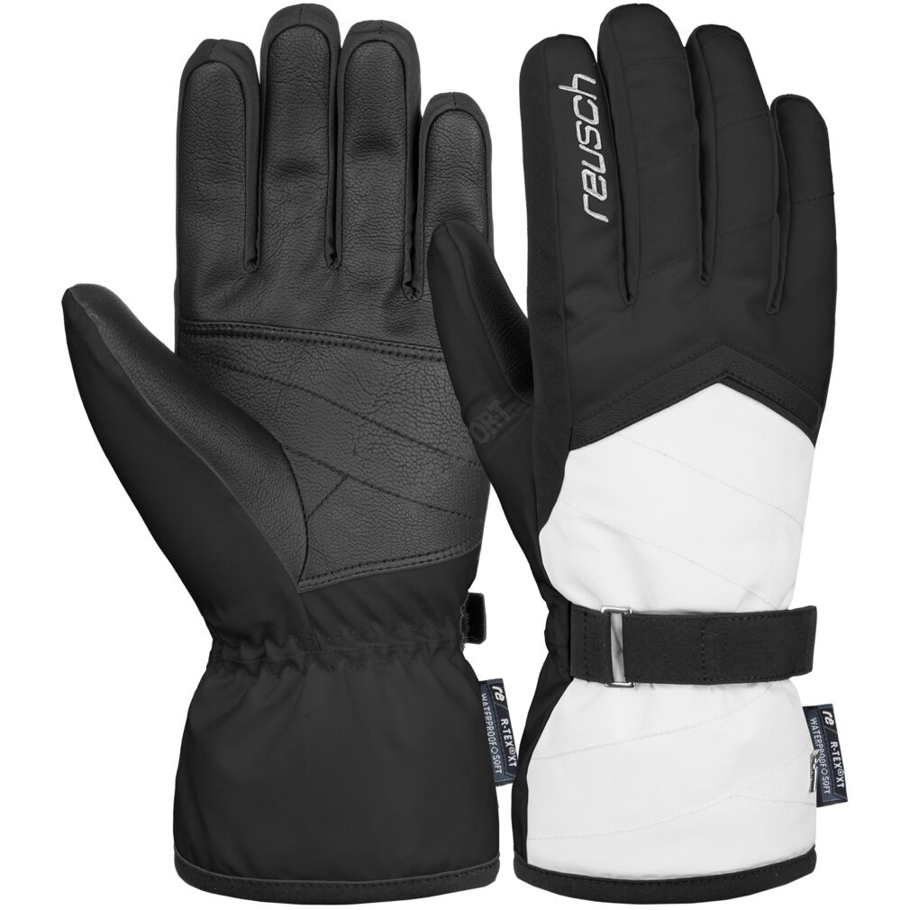 Rękawice zimowe damskie REUSCH Moni R-TEX black/white