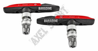 Klocki hamulcowe Baradine MTB-959V BK/RED imbus - 4