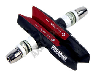 Klocki hamulcowe Baradine MTB-959V BK/RED imbus - 6