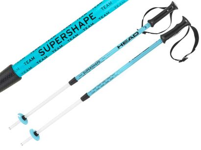 Kije narciarskie dziecięce HEAD Supershape Team adjustable JR 85/110cm