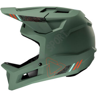 Kask rowerowy LEATT full face MTB Gravity 1.0 Teal - 2