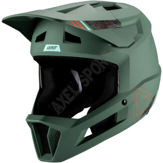 Kask rowerowy LEATT full face MTB Gravity 1.0 Teal - 4