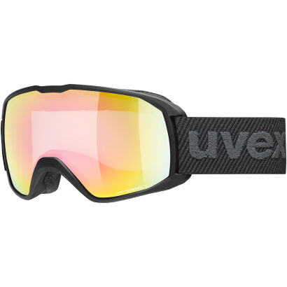 Gogle narciarskie UVEX Xcitd V black matt (rainbow) S1-S3