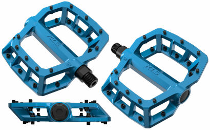 Pedały rowerowe platformowe Kellys FLAT 50 BB blue