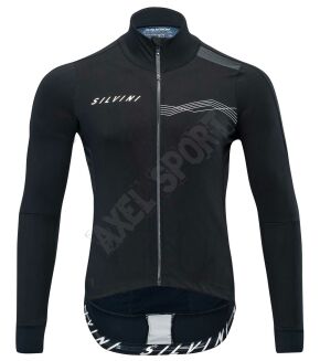 Bluza rowerowa SILVINI Ghisallo (MJ1600) black-white - 2