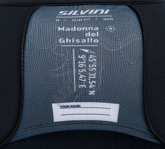 Bluza rowerowa SILVINI Ghisallo (MJ1600) black-white - 5