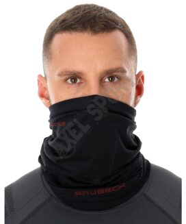 Komin termoaktywny wełniany Brubeck czarny L/XL (unisex) - 2