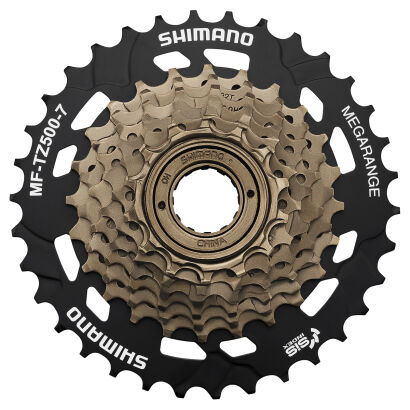 Wolnobieg Shimano MF-TZ500 7rz 14-34T brązowy