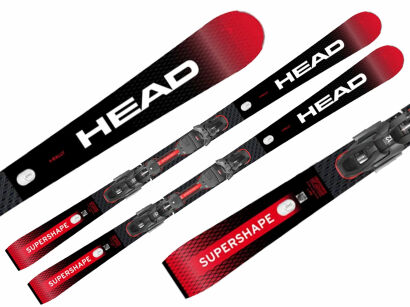 Narty HEAD Supershape e-Rally Performance + wiązania PRD 12 GW