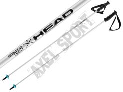 Kije narciarskie HEAD Worldcup Rebels carbon white 125cm