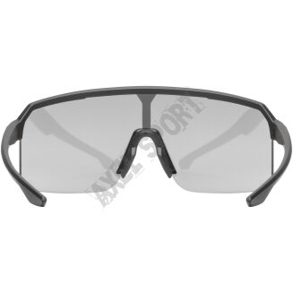 Okulary rowerowe przeciwsłoneczne UVEX Ramp black matt/mirror silver (S2) - 2