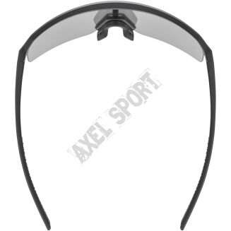 Okulary rowerowe przeciwsłoneczne UVEX Ramp black matt/mirror silver (S2) - 5