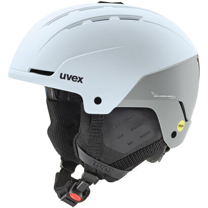 Kask narciarski Uvex Stance MIPS arctic blue-glacier matt 54-58cm