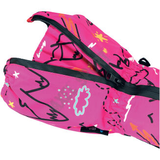Rękawice jednopalczaste zimowe dziecięce VIKING Snoppy Kids pink - 4