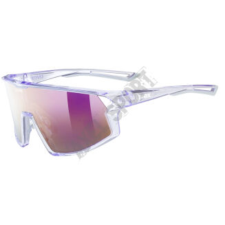 Okulary przeciwsłoneczne UVEX Skyryse clear purple/mirror lavender S3 - 2