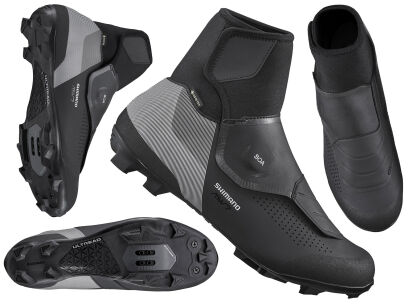 Buty rowerowe Zimowe MTB SHIMANO SH-MW702 SPD BOA czarne