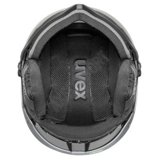 Kask narciarski UVEX Wanted visor pro V black (S1-S3) - 4