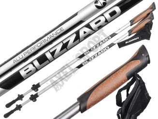 Kije Nordic Walking Blizzard Performacne ALU silver/black 105-135cm - 7
