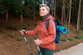 Kije Nordic Walking Blizzard Performacne ALU silver/black 105-135cm - 8