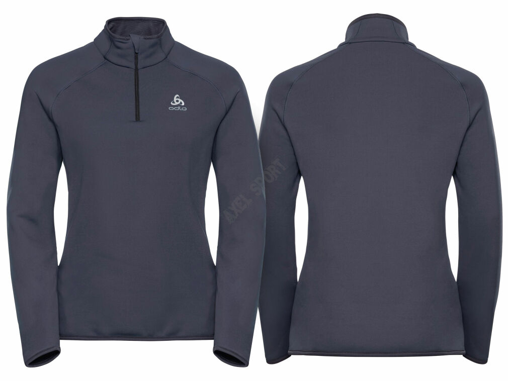 Bluza ODLO damska MIDLAUER 1/2 ZIP Carve śliwka