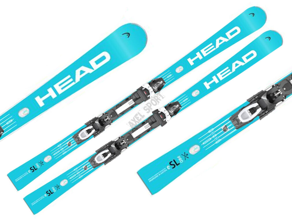 Narty HEAD WC Rebels e-SL Pro + wiązania Freeflex DEMO 14 GW 165cm