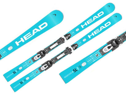 Narty HEAD WC Rebels e-SL Pro + wiązania Freeflex DEMO 14 GW 165cm