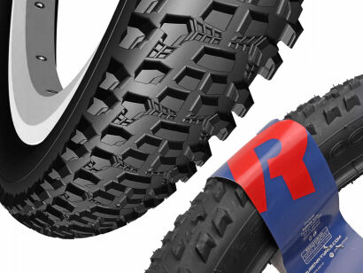 Opona rowerowa Rubena OCELOT V85 20x2,10 (54-406) black
