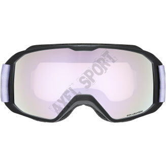 Gogle narciarskie UVEX Xcitd CV black matt (lavender/yellow) S1 - 2
